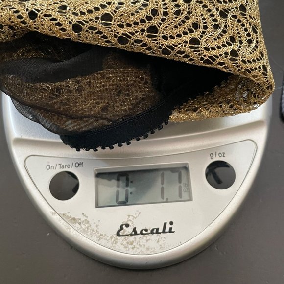 Vintage 90's Frederick's of Hollywood Gold Black Bodysuit USA Made Size M - Picture 12 of 12